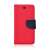 Samsung Galaxy A14 4G / A14 5G Book Case, Flip Case, Phone Case, Silicone Frame, Card Holder, Magnetic Closure, Red-Dark Blue, Fancy 61380840