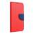 Samsung Galaxy A14 4G / A14 5G Book Case, Flip Case, Phone Case, Silicone Frame, Card Holder, Magnetic Closure, Red-Dark Blue, Fancy 61380840