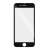 Samsung Galaxy A21S tempered glass screen protector, 5D full glue, black frame