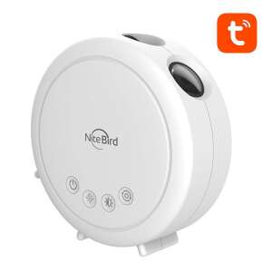 NiteBird LB4 Smart LED Starry Sky Projector, white, with app and voice control - Night Light, Projector