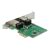 Delock PCI Express Card &gt; 2 x Gigabit LAN (89999) (89999) 61413294