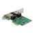 Delock PCI Express Card &gt; 2 x Gigabit LAN (89999) (89999) 61413294