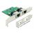 Delock PCI Express Kártya &gt; 2 x Gigabit LAN (89999) 61413294