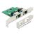 Delock PCI Express Kártya &gt; 2 x Gigabit LAN (89999) 61413294