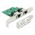 Delock PCI Express Kártya &gt; 2 x Gigabit LAN (89999) 61413294