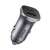 UGREEN CD130 car charger, grey, angled view