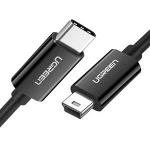 UGREEN US242 USB-C auf Mini-USB Kabel, 1 Meter, schwarz - Ugreen