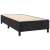 vidaXL fekete bársony rugós ágy matraccal 90 x 200 cm - lamellás alap