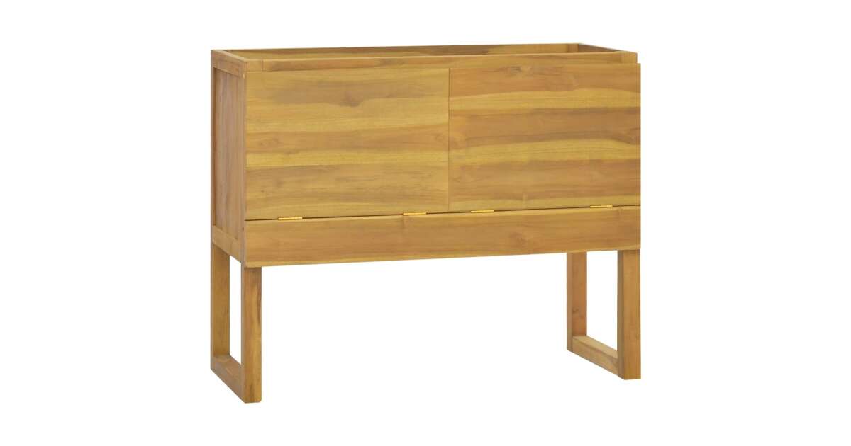 Teakfa Fürdőszobaszekrény - 90x45x75 cm | Pepita.hu