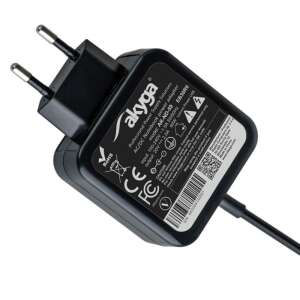 Akyga AK-ND-59 Lenovo Notebook Adapter, 20V 2A 40W, angled view - Lenovo Laptop Charger