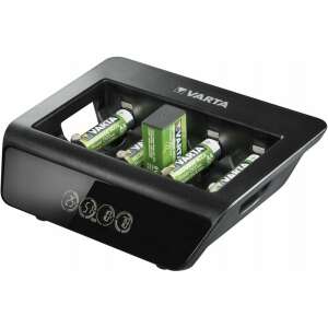 Ładowarka VARTA LCD Universal Charger+ z wyświetlaczem LCD - Ładowarka
