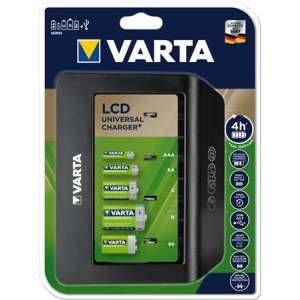 VARTA Batterieladegerät, universal AA/AAA/C/D/9V, LCD-Anzeige, VARTA &rdquo;Universal&rdquo; 31670325 Akkuladegeräte