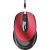 TRUST Zaya red wireless rechargeable optical mouse top view