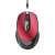TRUST Zaya wireless rechargeable mouse, red, top view