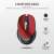TRUST Zaya wireless rechargeable mouse, red, features