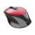 TRUST Zaya wireless rechargeable mouse, red, side view