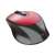 TRUST Zaya wireless rechargeable mouse, red, side view