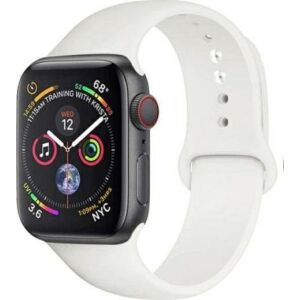 Beline Apple Watch Biały Silikonowy Pasek 38/40/41mm - Pasek do inteligentnego zegarka