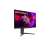 LG UltraGear 27GR75Q 27 inch QHD 165Hz gaming monitor, angled view