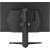 LG UltraGear 27GR75Q 27 inch QHD 165Hz gaming monitor, back view