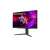LG UltraGear 27GR75Q 27 inch QHD 165Hz gaming monitor, angled view