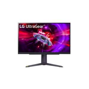 LG UltraGear 27GR75Q 27 inch QHD 165Hz gaming monitor, front view - Peripheral