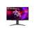 LG UltraGear 27GR75Q 27 hüvelykes QHD 165Hz gamer monitor, elülső nézet
