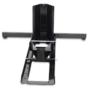 Bituxx motorkerékpár szállító állvány, 800 kg teherbírású, fekete - Parkolássegítő rendszer