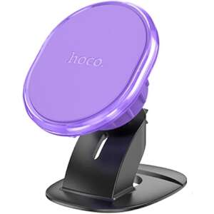 HOCO magnetic car phone holder, purple, dashboard mount - Hoco