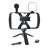 Zestaw/uchwyt selfie z pilotem bluetooth statyw do transmisji na żywo z lampą LED, mikrofonem, pilotem TL-49T 61532459