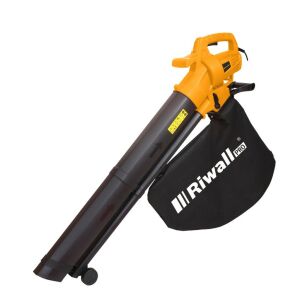 Riwall PRO REBV 3200 E Elektrischer Laubbläser-Sauger - Garten