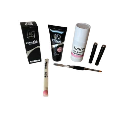 Meteor Polygél szett ecsettel és folyadékkal, 004-es szín