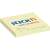 Stick'N Pop-Up Notes, 100 foi/bloc, 3x3in/76x76mm, galben
