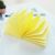 Stick'N 76x76mm 100 sheet yellow self-adhesive Z-folded notepad 100917407