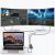 Adaptor video Choetech HUB-D03 USB-C tata Thunderbolt 3 la 2x DisplayPort mama 4K @60Hz, 40 Gbps, Negru 82057939