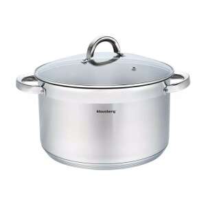 Klausberg Premium 14L Topf aus Edelstahl mit Glasdeckel - Töpfe