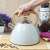 Klausberg Tea Kettle with Whistle - White - 3L (KB-7264) 61626799