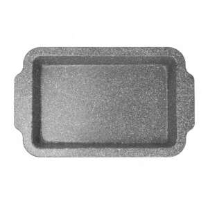 Klausberg Backblech, 36 x 23 cm, antihaft, grau - Backformen