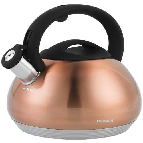 Klausberg 2.7L Ceainic cu Fluier, Cupru