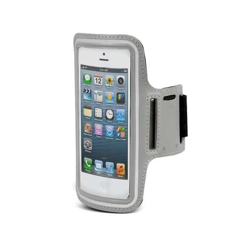 Maclean MC-405 S graue Sportarmband für 4,8-Zoll-Telefone