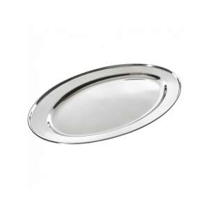 Kinghoff rozsdamentes acél szervírozó tálca, ovális, 35 cm - Kinghoff