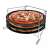 Kinghoff 3-piece pizza tray set with stand, non-stick coating, 32 cm diameter, with pizza
