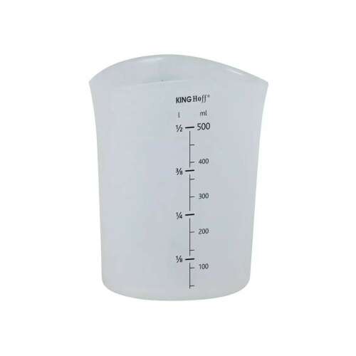 Kinghoff 500 ml-es szilikon mérőpohár - Otthon és kert