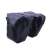Univerzális biciklis táska, csomagtartóra rögzíthető, fekete, cseppálló, 2x 12L, Forever Outdoo 74899675}