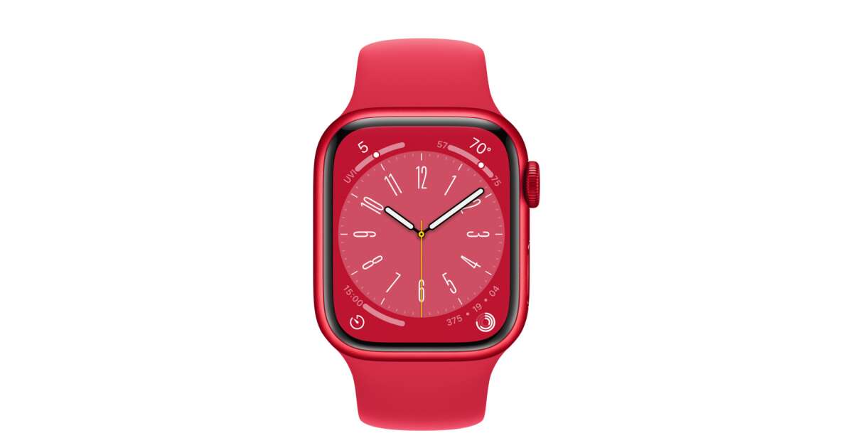 Apple Watch S8 GPS 41mm (PRODUCT)RED Aluminium Case with (PRODUCT 