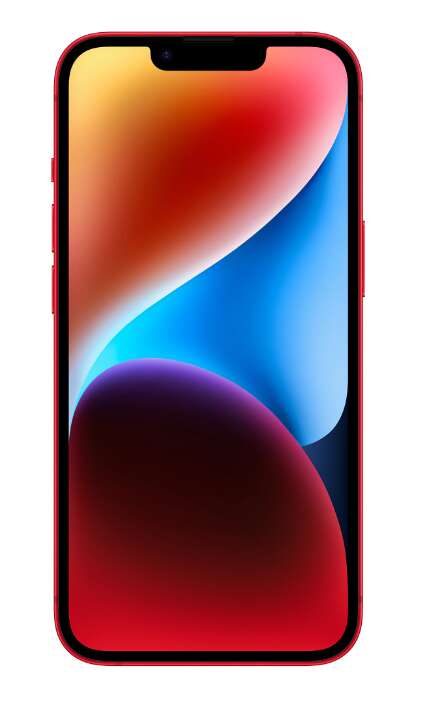 Apple iphone 14 5g 256gb 4gb ram dual sim mobiltelefon, piros