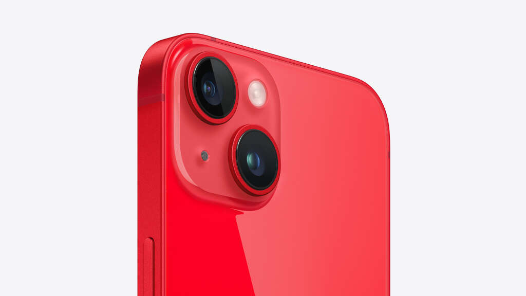 Apple iphone 14 5g 512gb 64gb ram dual sim mobiltelefon, piros