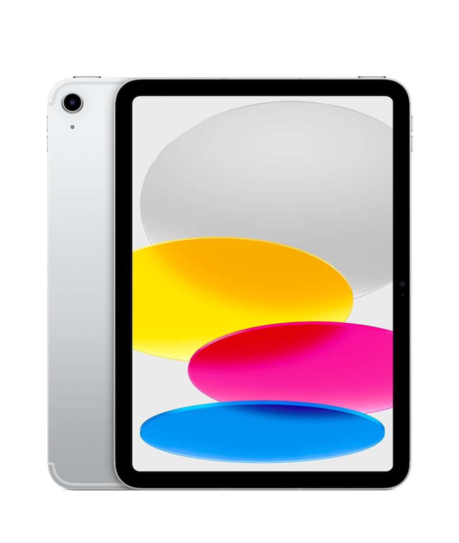 Apple 10.9-inch ipad (10th) cellular 64gb - silver