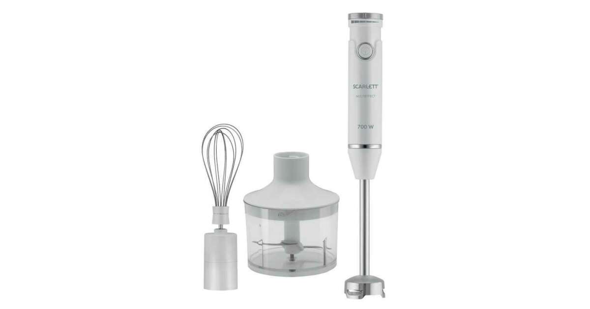 Scarlett SCHB42F91 botmixer szett, 700W, fehér | Pepita.hu
