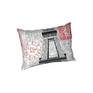 Alcam Paris Microfiber Pillow 50x70 cm with Eiffel Tower design - Pillow